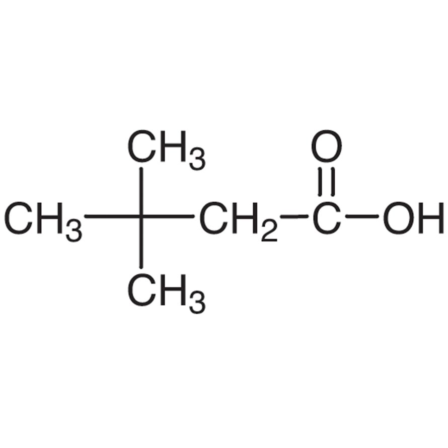 tert-Butylacetic Acid >98.0%(GC)(T) - CAS 1070-83-3