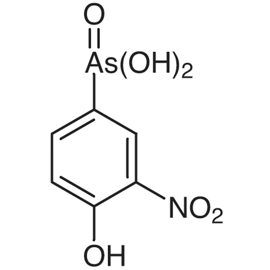 4-Hydroxy-3-nitrophenylarsonic Acid >98.0%(T)(HPLC) - CAS 121-19-7