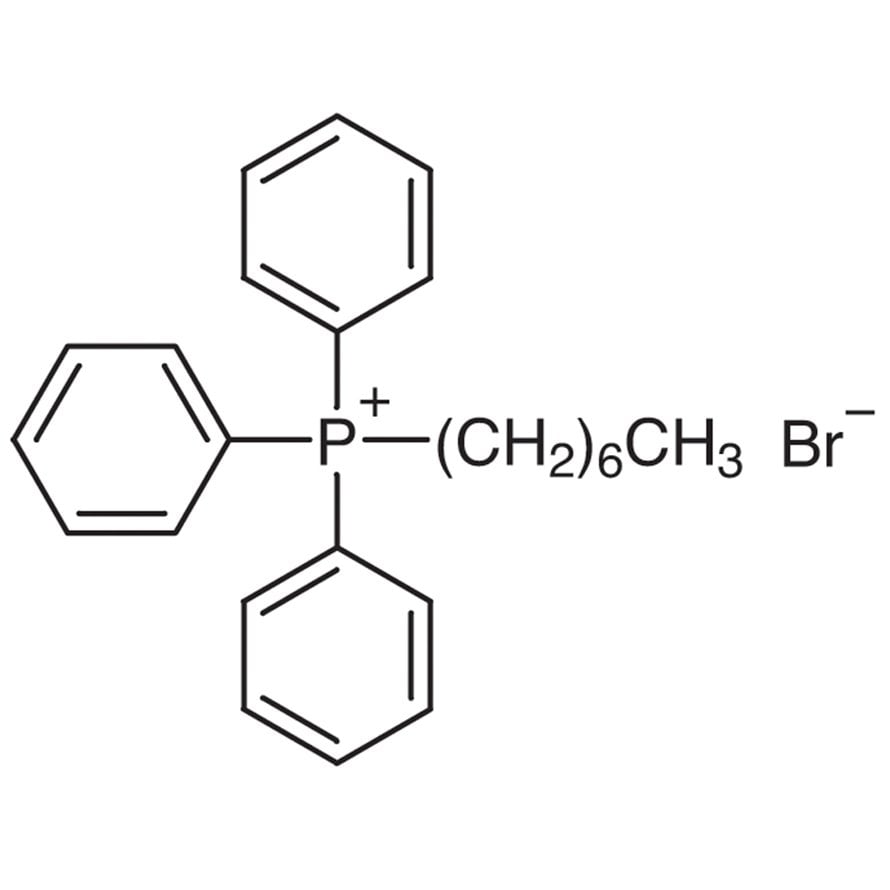 Heptyltriphenylphosphonium Bromide >98.0%(T)(HPLC) - CAS 13423-48-8
