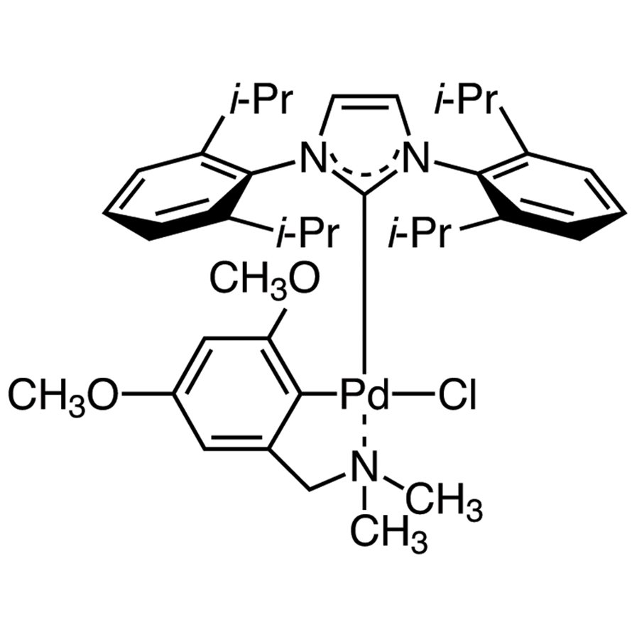 Chloro[[1,3-bis(2,6-diisopropylphenyl)imidazol-2-ylidene](N,N-dimethyl-3,5-dimethoxybenzylamine)palladium(II)] >98.0%(T) - CAS 1093348-08-3