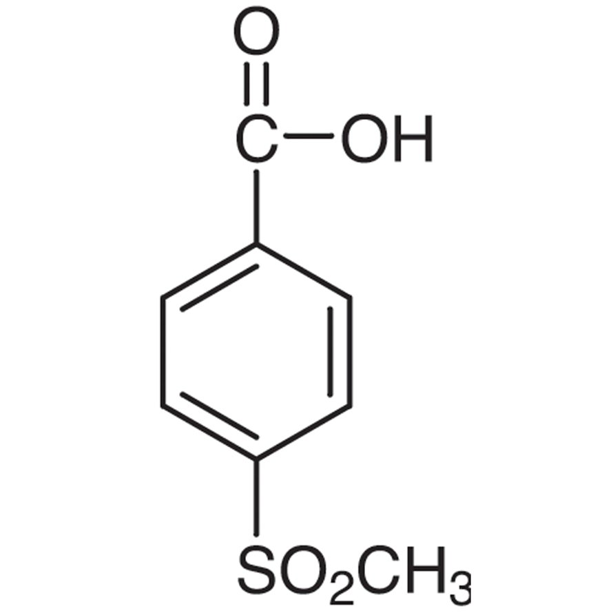4-(Methylsulfonyl)benzoic Acid >98.0%(GC)(T) - CAS 4052-30-6