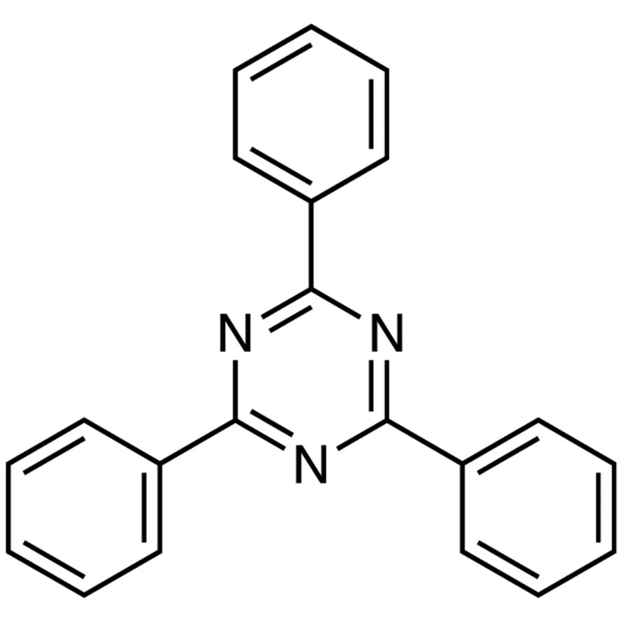 2,4,6-Triphenyl-1,3,5-triazine (purified by sublimation) >99.0%(GC) - CAS 493-77-6