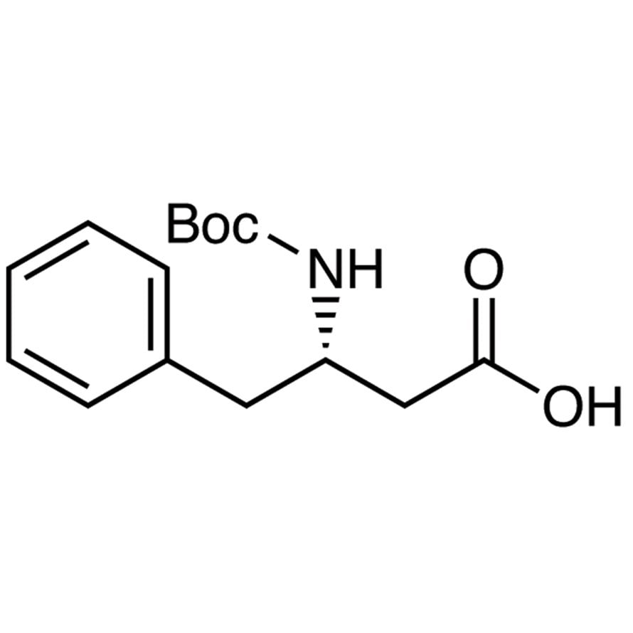 N-(tert-Butoxycarbonyl)-L-β-homophenylalanine >98.0%(T)(HPLC) - CAS 51871-62-6