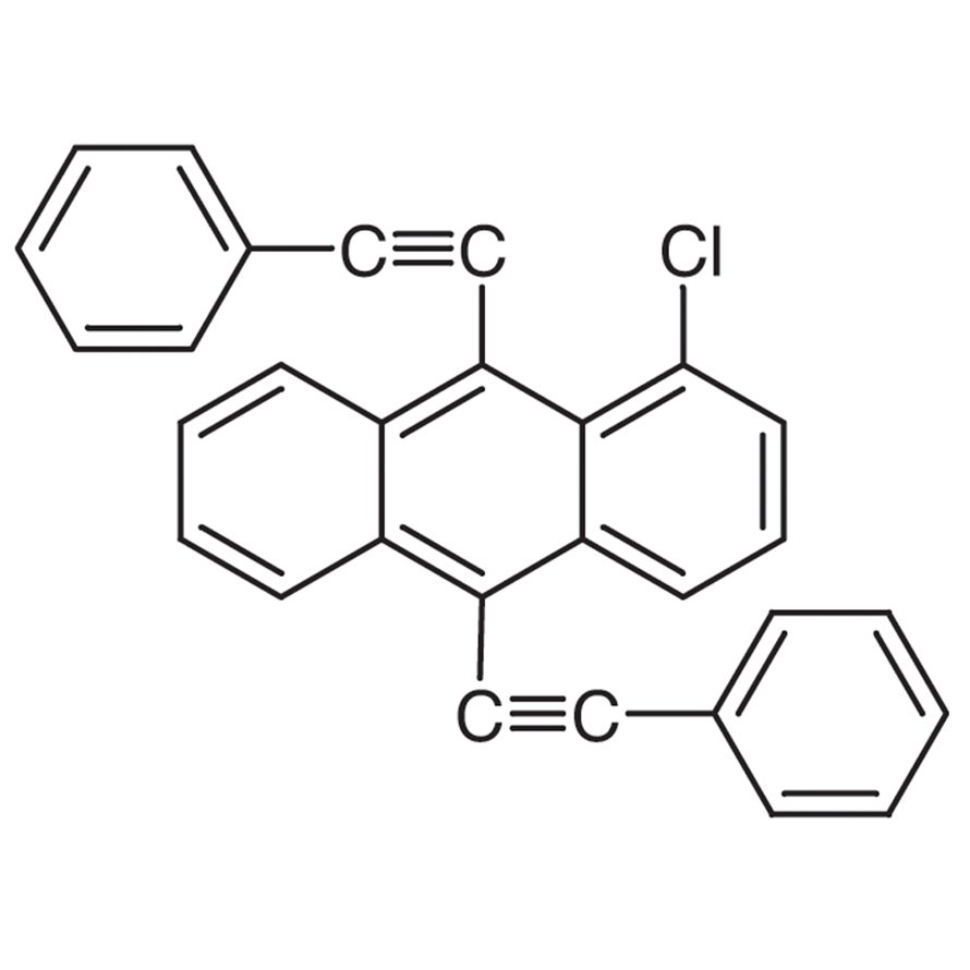 1-Chloro-9,10-bis(phenylethynyl)anthracene >96.0%(HPLC) - CAS 41105-35-5