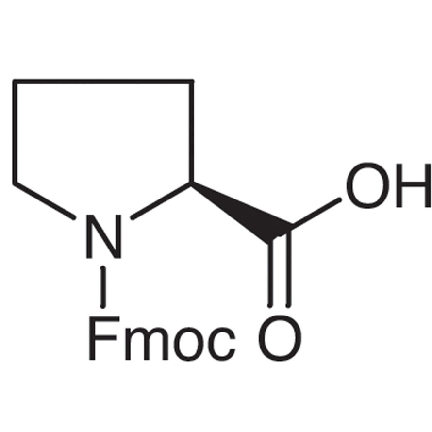 N-[(9H-Fluoren-9-ylmethoxy)carbonyl]-L-proline >98.0%(T)(HPLC) - CAS 71989-31-6