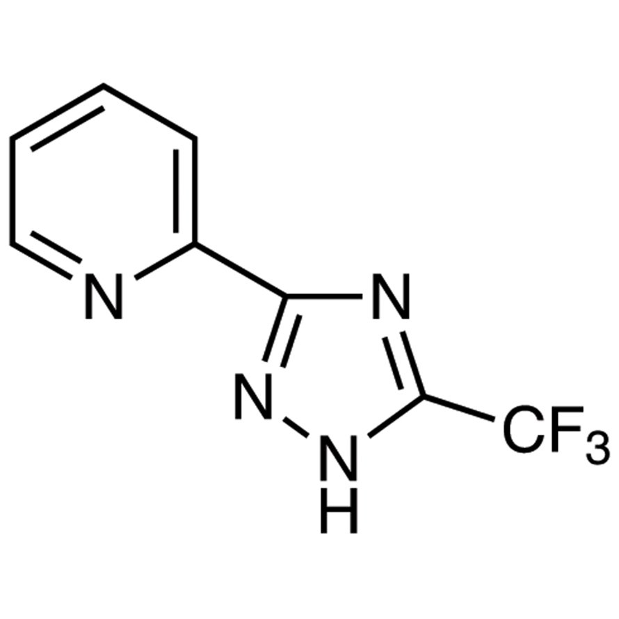 2-[5-(Trifluoromethyl)-1H-1,2,4-triazol-3-yl]pyridine >98.0%(GC)(T) - CAS 219508-27-7
