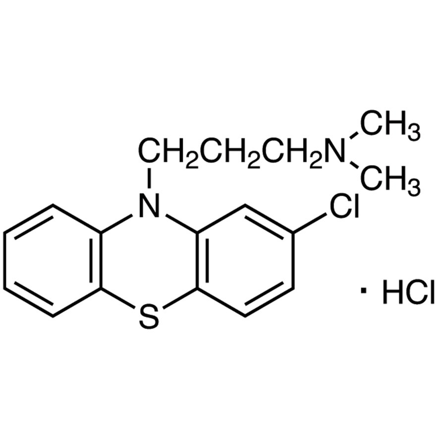 Chlorpromazine Hydrochloride >98.0%(T)(HPLC) - CAS 69-09-0