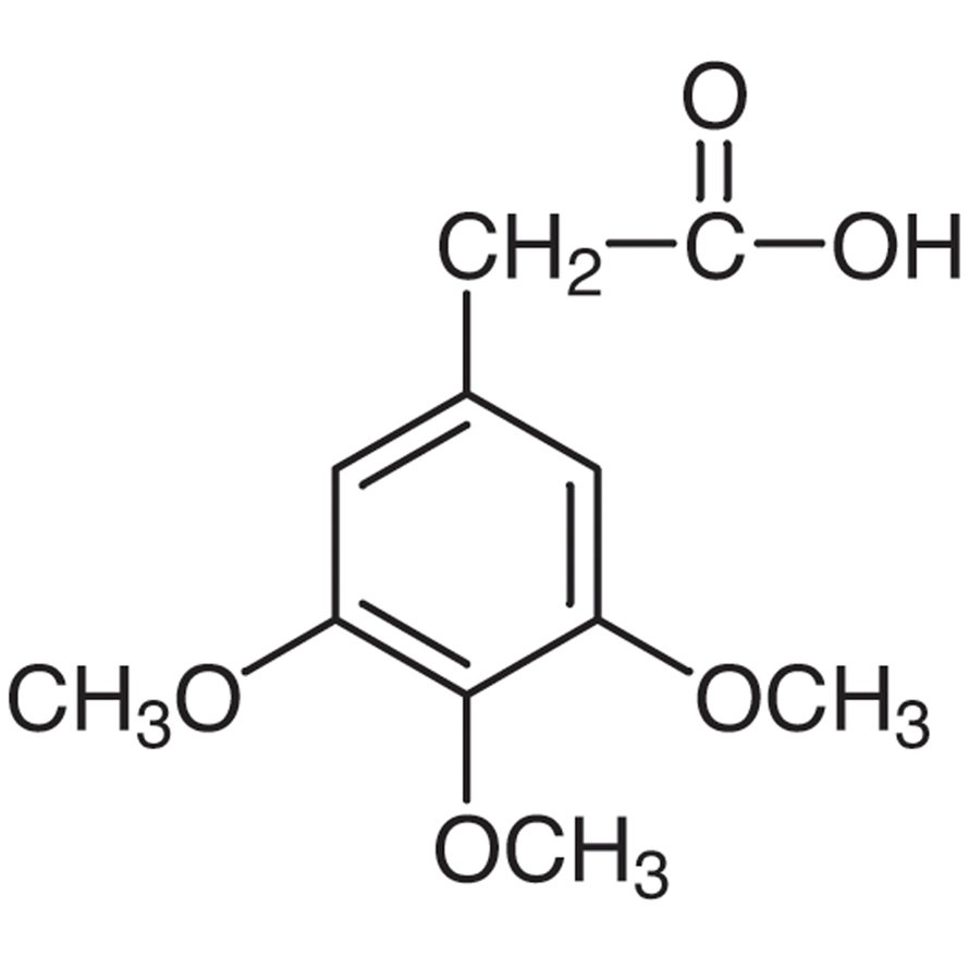 3,4,5-Trimethoxyphenylacetic Acid >98.0%(GC)(T) - CAS 951-82-6