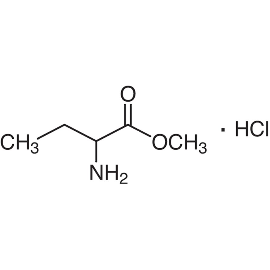 Methyl DL-2-Aminobutyrate Hydrochloride >98.0%(N) - CAS 7682-18-0