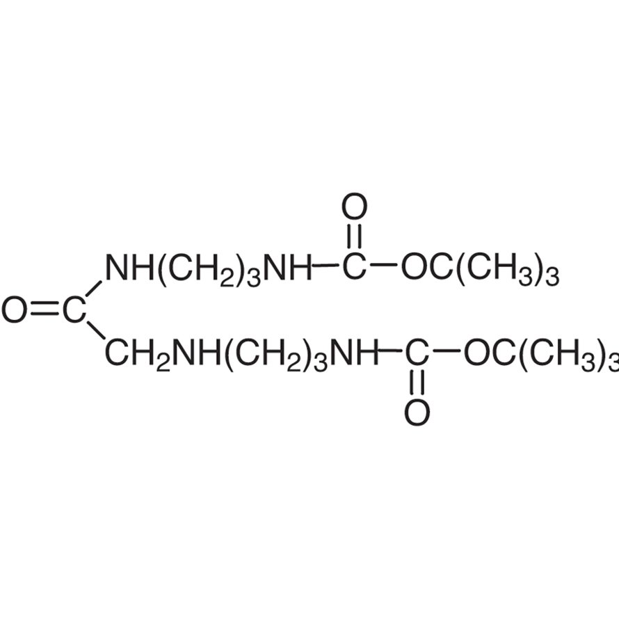 N,N'-Bis[3-(tert-butoxycarbonylamino)propyl]glycinamide >93.0%(T) - CAS 1822851-77-3