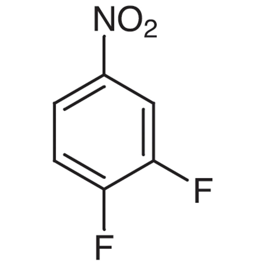 3,4-Difluoronitrobenzene >98.0%(GC) - CAS 369-34-6