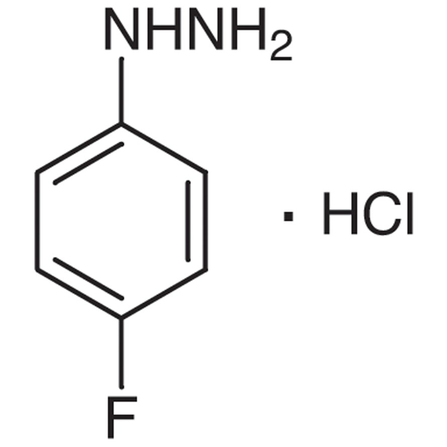 4-Fluorophenylhydrazine Hydrochloride >97.0%(T)(HPLC) - CAS 823-85-8