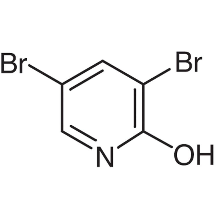 3,5-Dibromo-2-hydroxypyridine >98.0%(GC)(T) - CAS 13472-81-6