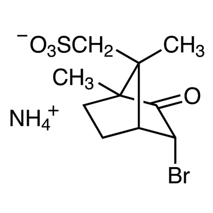 (-)-3-Bromocamphor-8-sulfonic Acid Ammonium Salt >97.0%(T) - CAS 55870-50-3