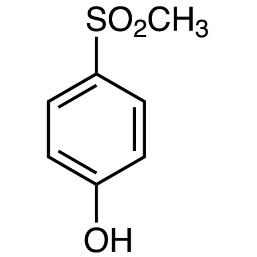 4-Hydroxyphenyl Methyl Sulfone >98.0%(GC) - CAS 14763-60-1