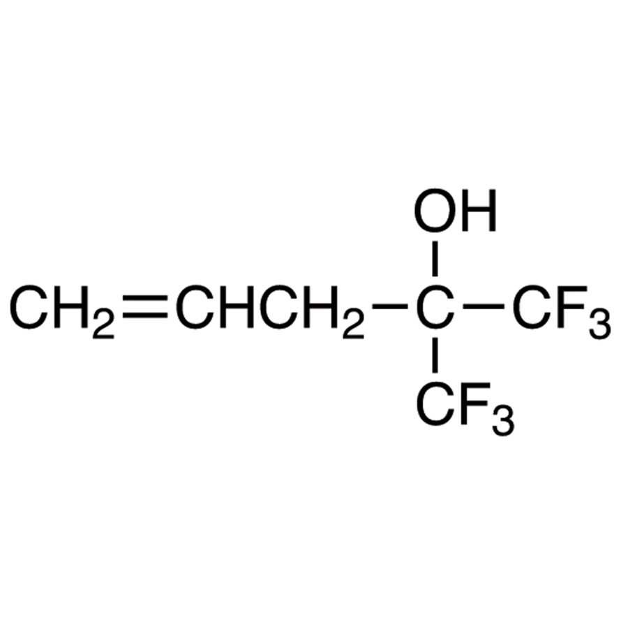 1,1,1-Trifluoro-2-(trifluoromethyl)-4-penten-2-ol >98.0%(GC) - CAS 646-97-9