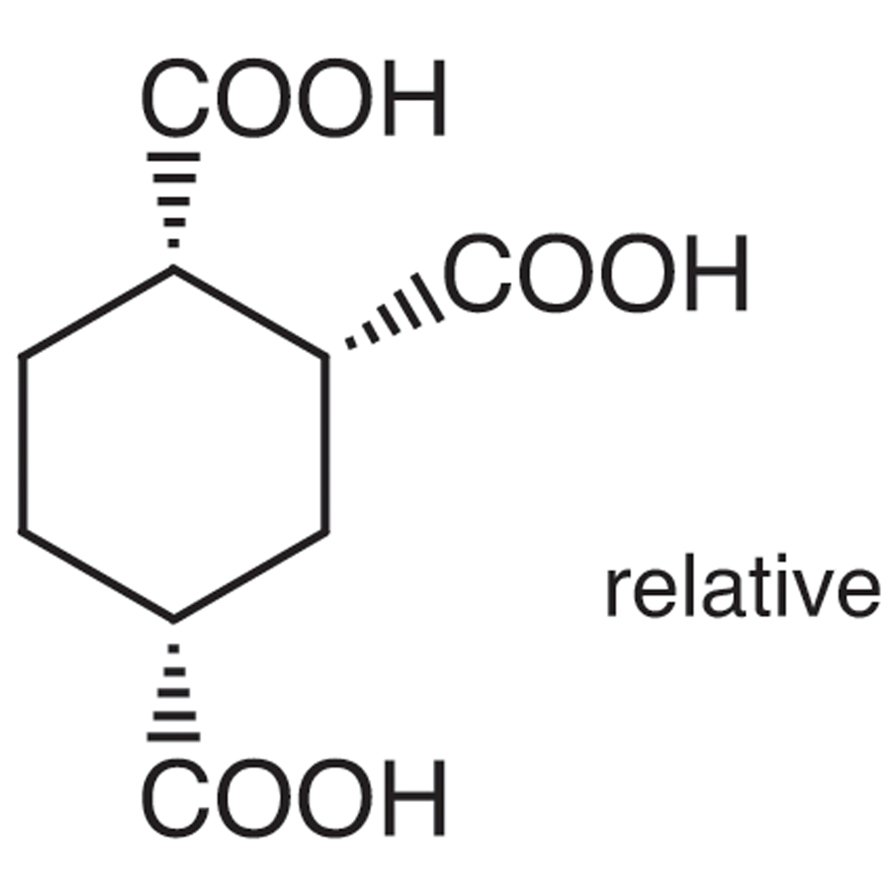 (1α,2α,4α)-1,2,4-Cyclohexanetricarboxylic Acid >98.0%(GC)(T) - CAS 76784-95-7