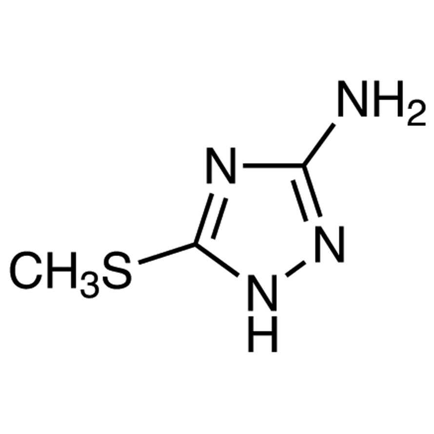 3-Amino-5-methylthio-1H-1,2,4-triazole >97.0%(GC)(T) - CAS 45534-08-5