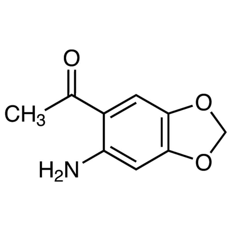 6'-Amino-3',4'-(methylenedioxy)acetophenone >98.0%(GC)(T) - CAS 28657-75-2