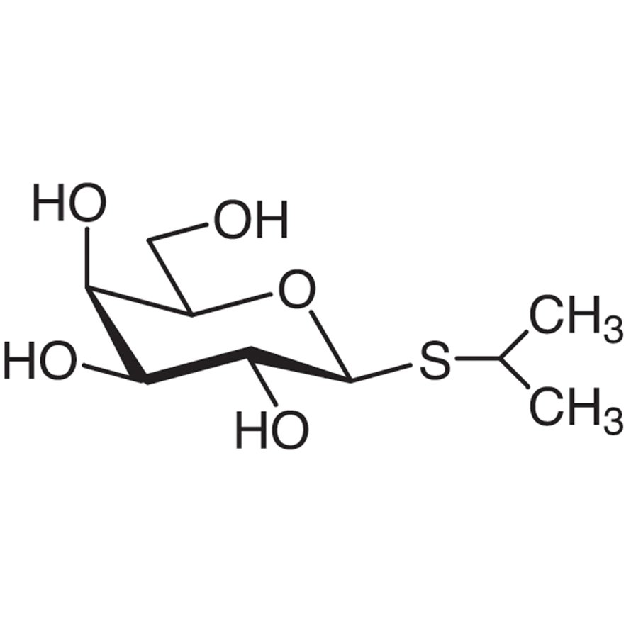 Isopropyl 1-Thio-β-D-galactopyranoside >98.0%(GC) - CAS 367-93-1