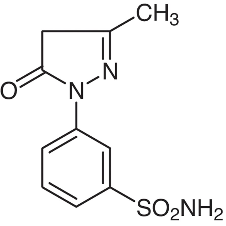 3-Methyl-1-(3'-sulfoamidophenyl)-5-pyrazolone >95.0%(T) - CAS 89-29-2