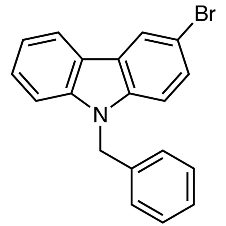 9-Benzyl-3-bromo-9H-carbazole >98.0%(GC) - CAS 339576-55-5