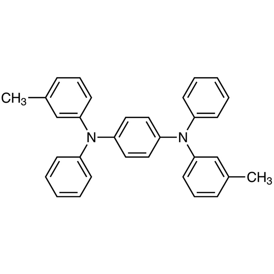 N,N'-Diphenyl-N,N'-di(m-tolyl)-1,4-phenylenediamine >98.0%(GC) - CAS 80223-29-6