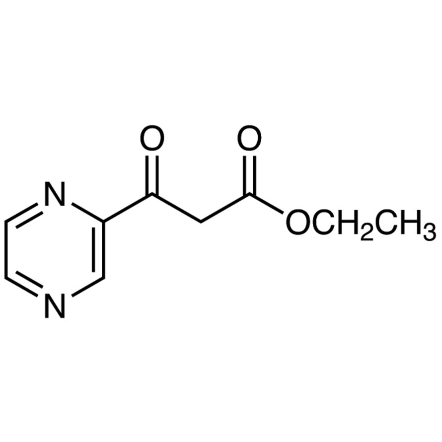 Ethyl 3-Oxo-3-(pyrazin-2-yl)propionate >98.0%(GC)(T) - CAS 62124-77-0