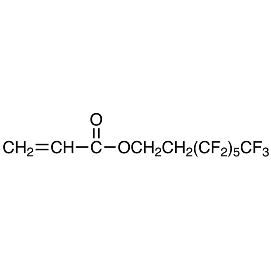 1H,1H,2H,2H-Tridecafluoro-n-octyl Acrylate (stabilized with HQ + MEHQ) >98.0%(GC) - CAS 17527-29-6