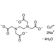 Copper(II) Disodium Ethylenediaminetetraacetate Tetrahydrate >98.0%(T) - CAS 39208-15-6