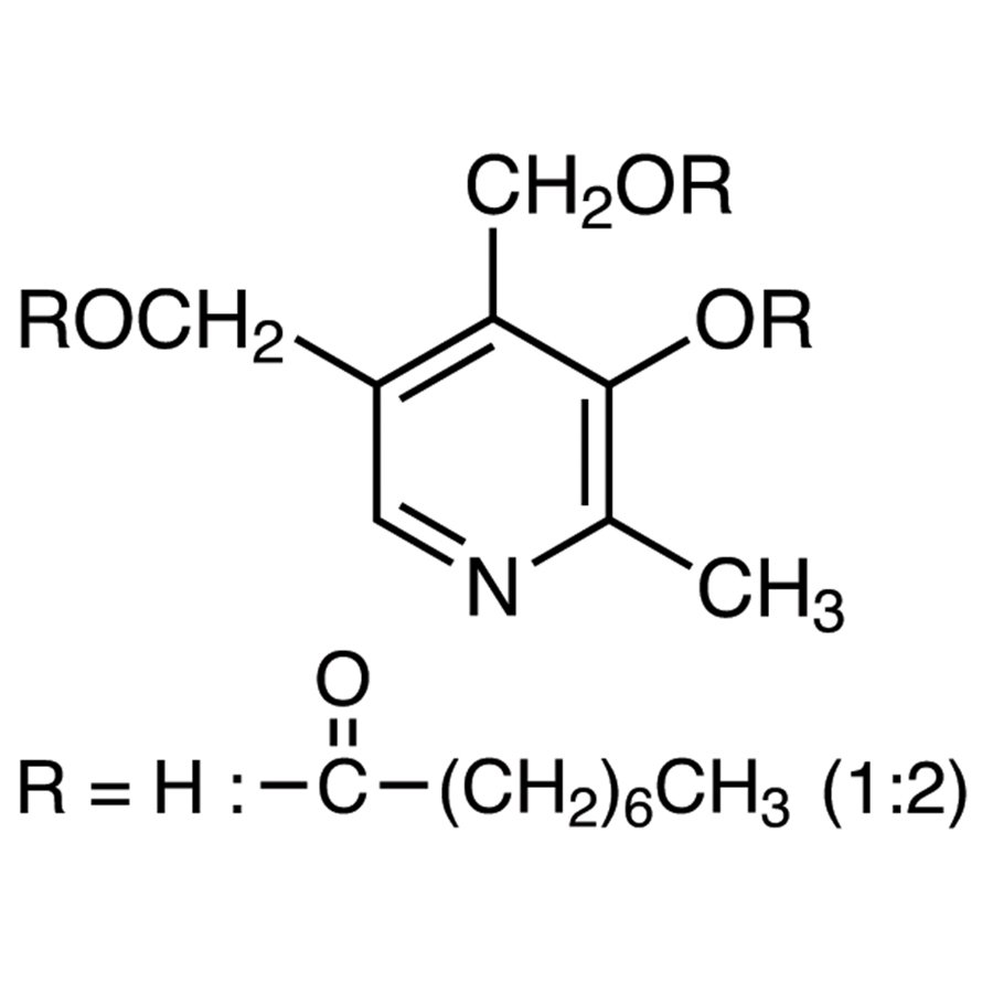 Pyridoxine Dicaprylate >98.0%(N) - CAS 106483-04-9