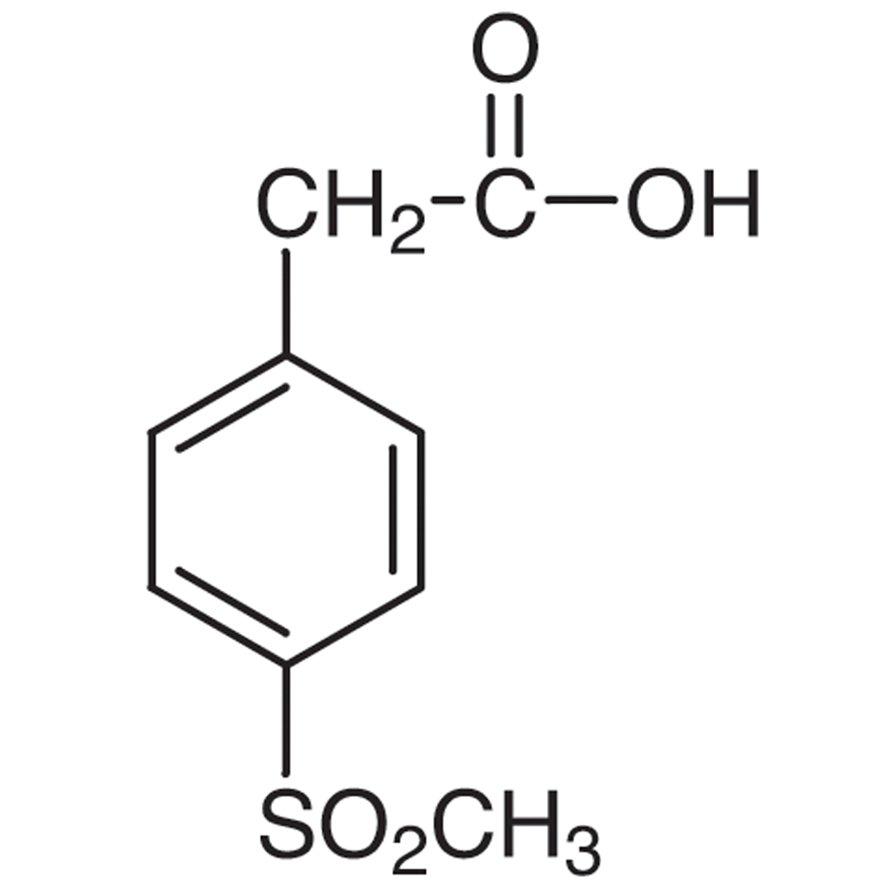 4-(Methylsulfonyl)phenylacetic Acid >98.0%(T) - CAS 90536-66-6