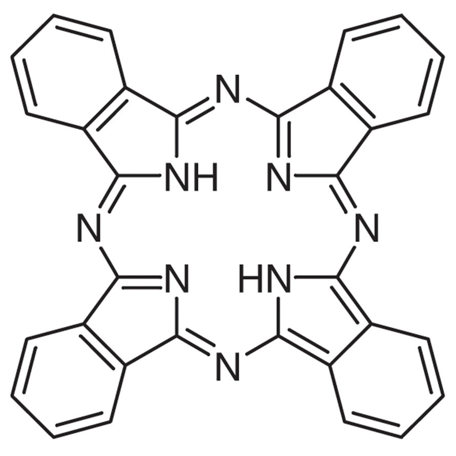 Phthalocyanine >93.0%(N) - CAS 574-93-6