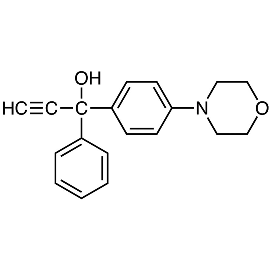 1-(4-Morpholinophenyl)-1-phenylprop-2-yn-1-ol >98.0%(T)(HPLC) - CAS 194940-93-7