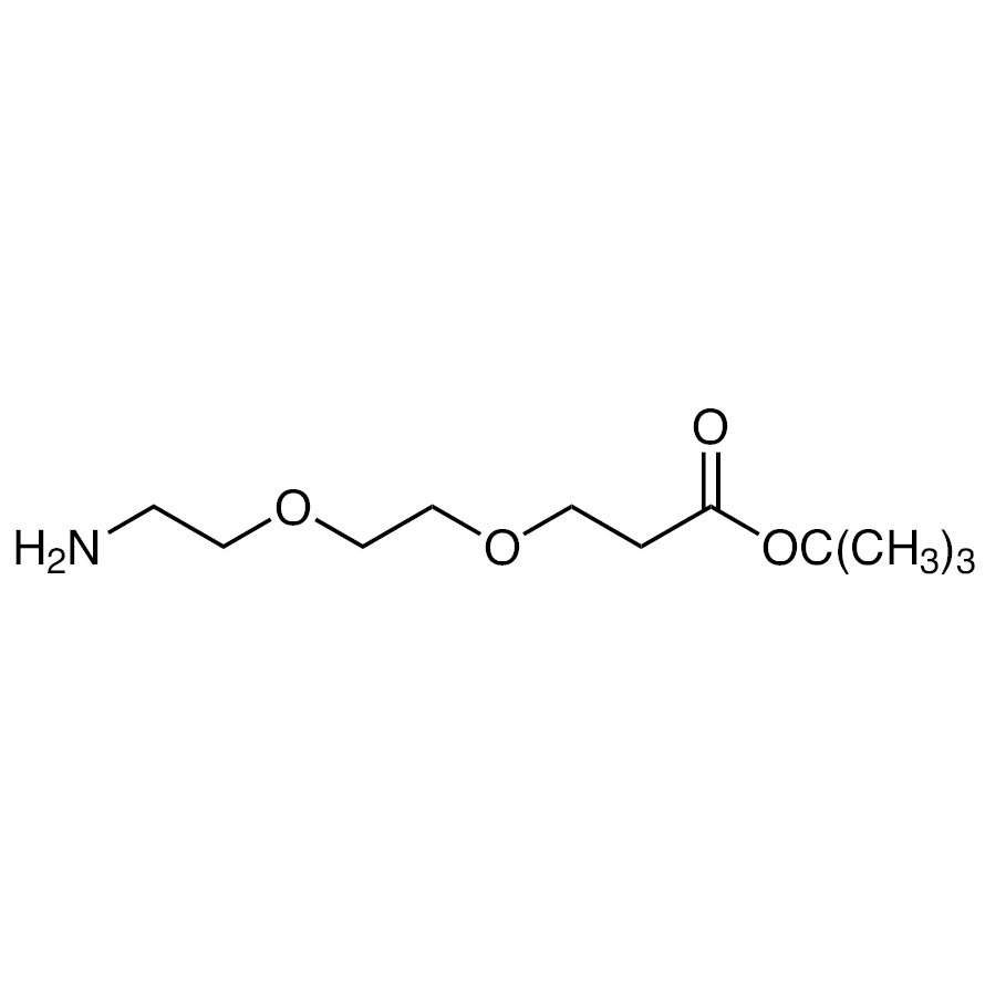 Amino-PEG2-acid tert-Butyl Ester >92.0%(T) - CAS 756525-95-8