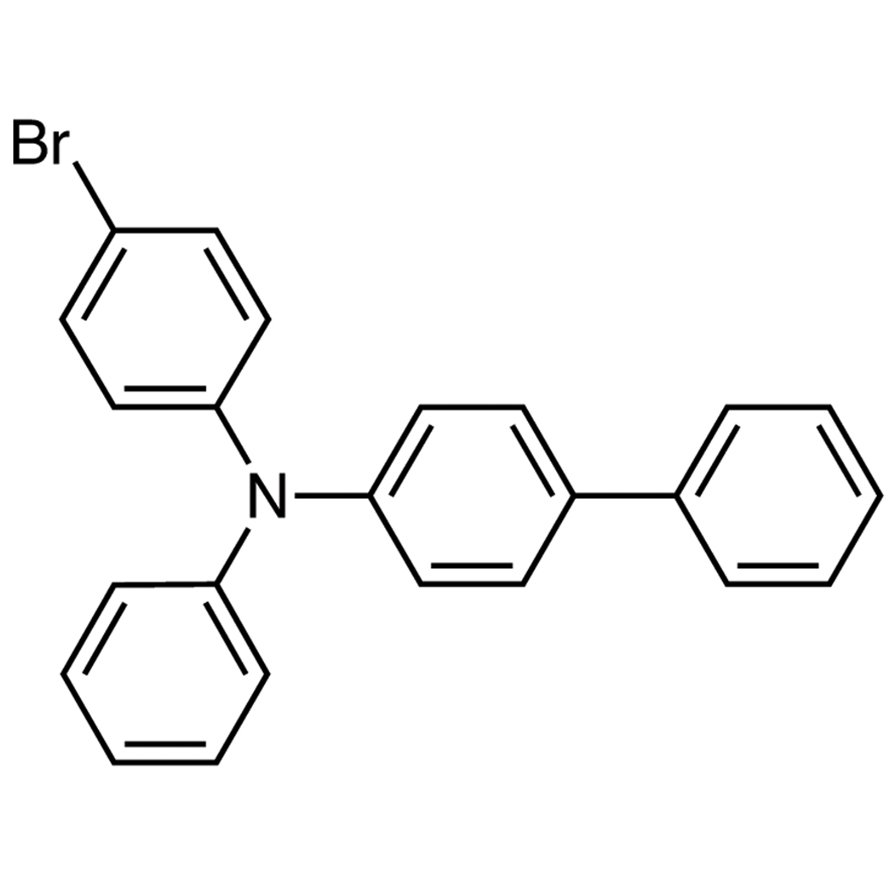 4-Bromo-4'-phenyltriphenylamine >98.0%(GC) - CAS 503299-24-9