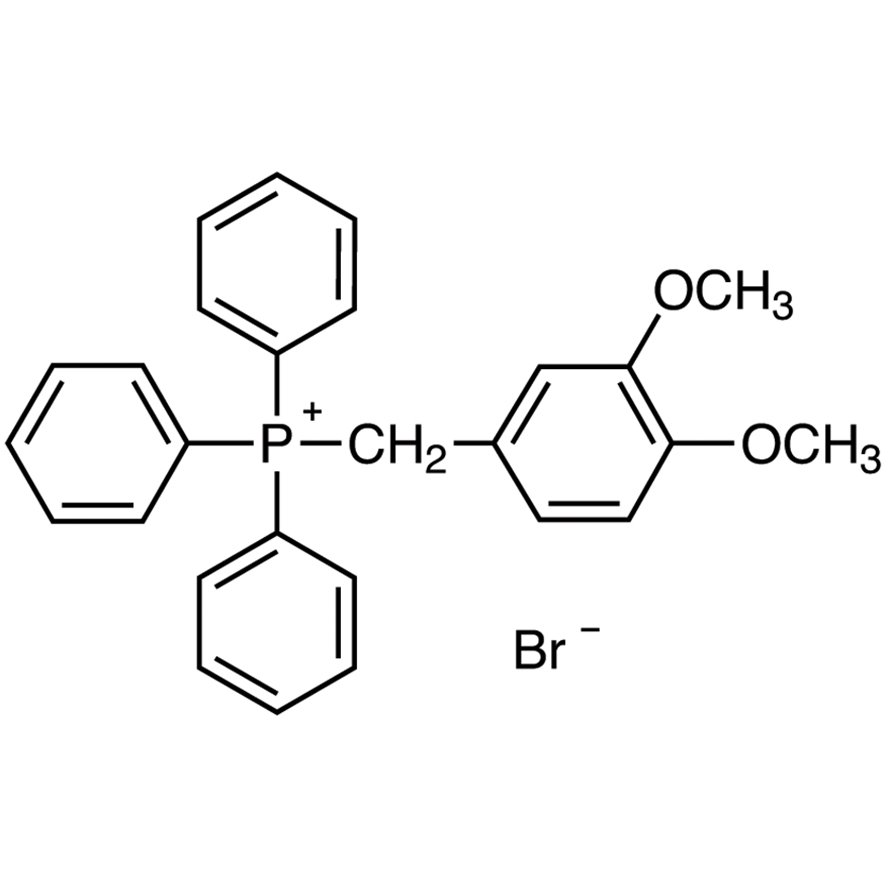 (3,4-Dimethoxybenzyl)triphenylphosphonium Bromide >98.0%(T)(HPLC) - CAS 70219-09-9