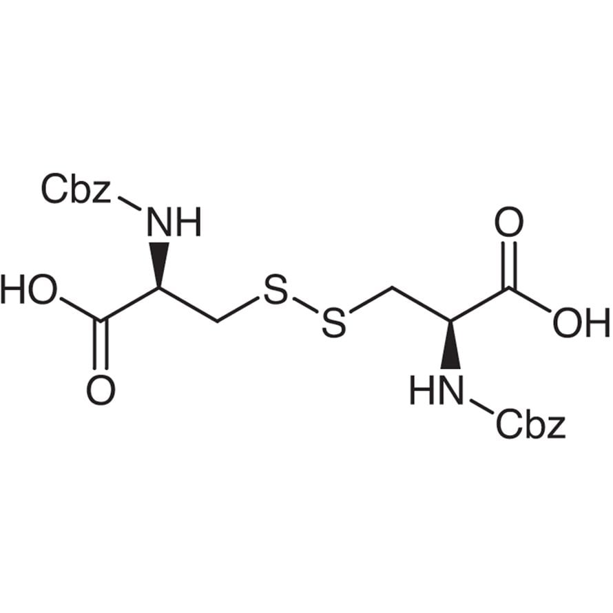 N,N'-Dicarbobenzoxy-L-cystine >98.0%(T) - CAS 6968-11-2