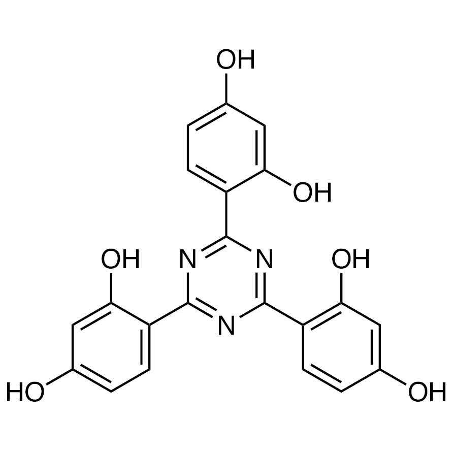 2,4,6-Tris(2,4-dihydroxyphenyl)-1,3,5-triazine >98.0%(HPLC) - CAS 2125-23-7