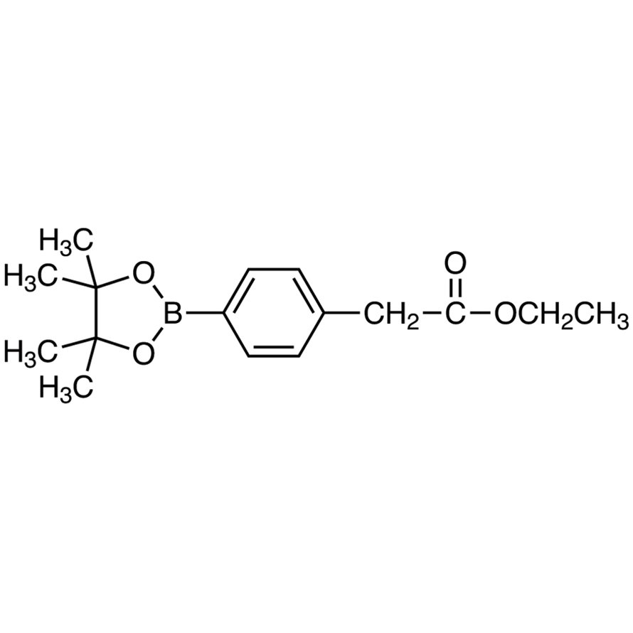 Ethyl 2-[4-(4,4,5,5-Tetramethyl-1,3,2-dioxaborolan-2-yl)phenyl]acetate >98.0%(T) - CAS 859169-20-3