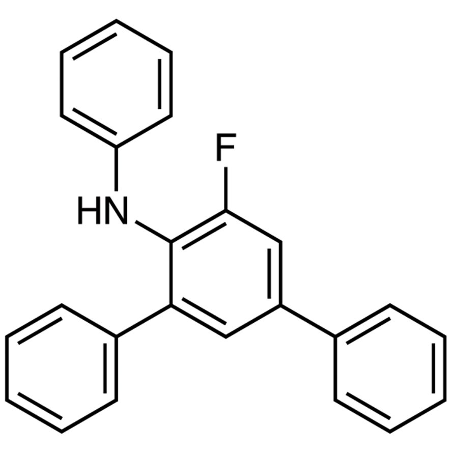 5'-Fluoro-N-phenyl-[1,1':3',1''-terphenyl]-4'-amine >98.0%(HPLC)(N) - CAS 1228153-91-0