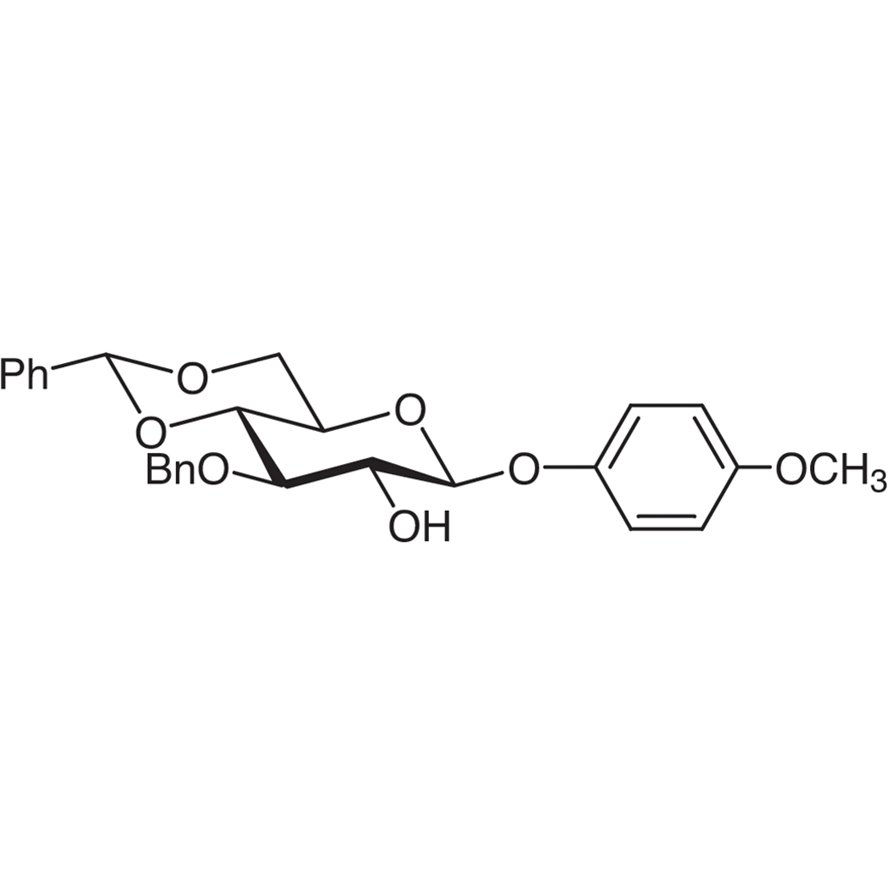 4-Methoxyphenyl 3-O-Benzyl-4,6-O-benzylidene-β-D-glucopyranoside >98.0%(HPLC) - CAS 303127-81-3