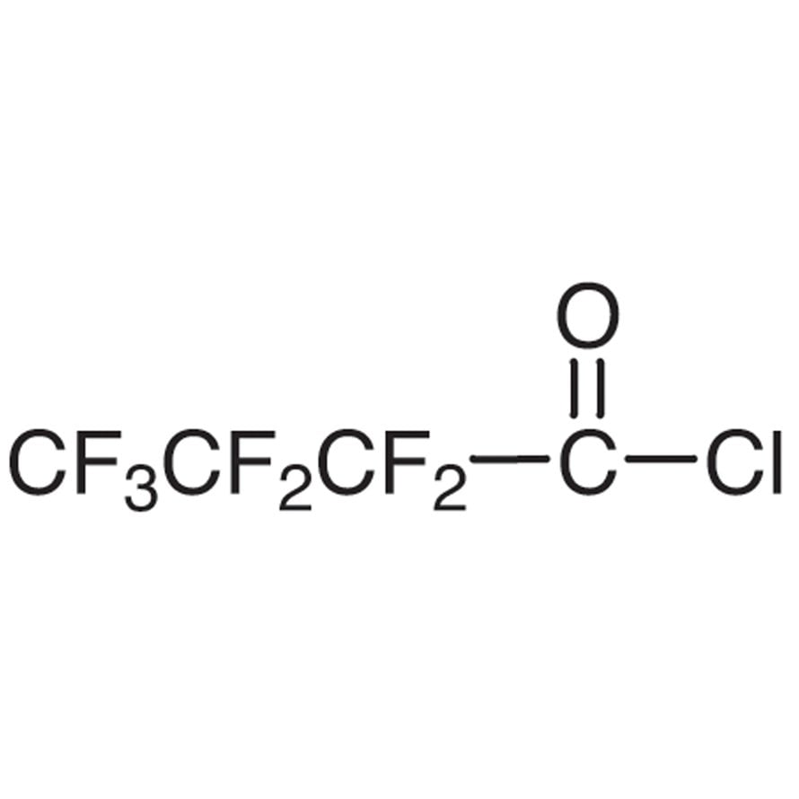Heptafluorobutyryl Chloride [for Heptafluorobutyration] >95.0%(GC) - CAS 375-16-6
