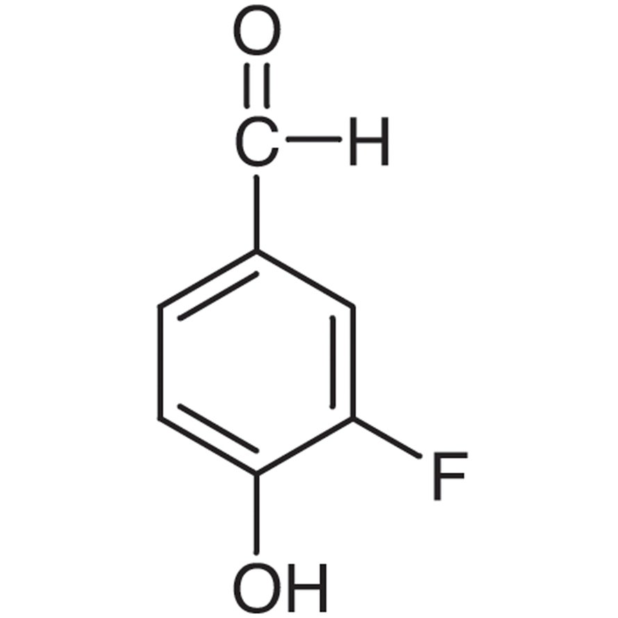 3-Fluoro-4-hydroxybenzaldehyde >98.0%(GC) - CAS 405-05-0