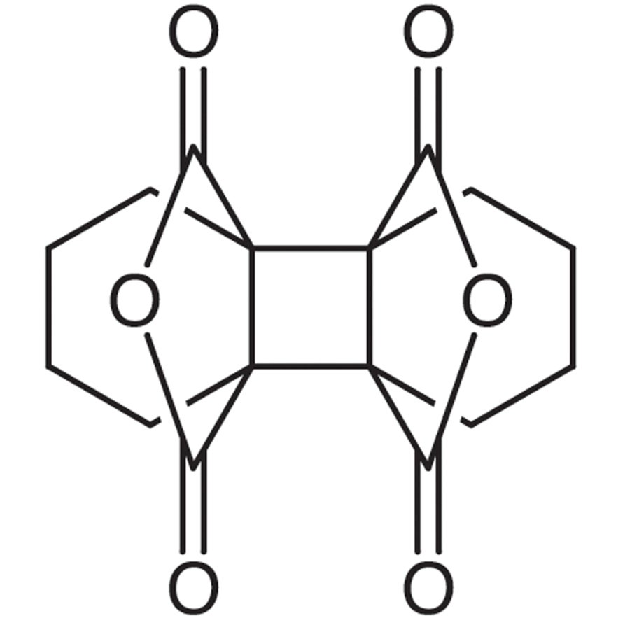 Tricyclo[6.4.0.02,7]dodecane-1,8:2,7-tetracarboxylic Dianhydride >98.0%(GC) - CAS 738-90-9