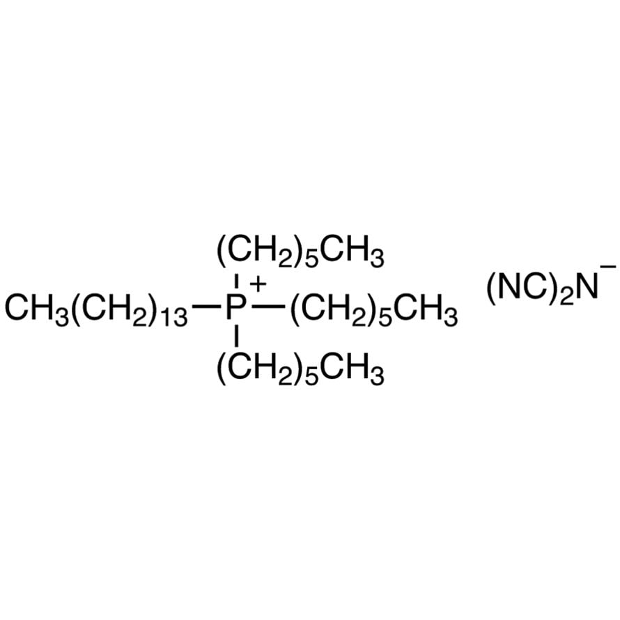 Trihexyl(tetradecyl)phosphonium Dicyanamide >93.0%(N) - CAS 701921-71-3