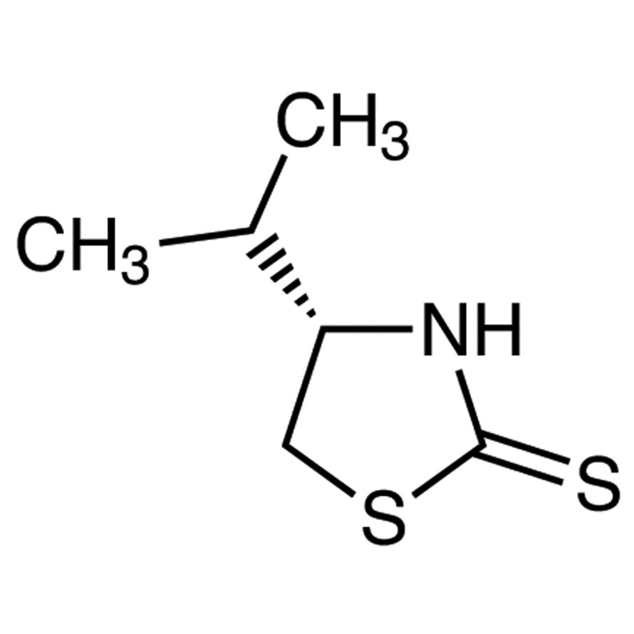 (S)-4-Isopropylthiazolidine-2-thione >98.0%(GC) - CAS 76186-04-4