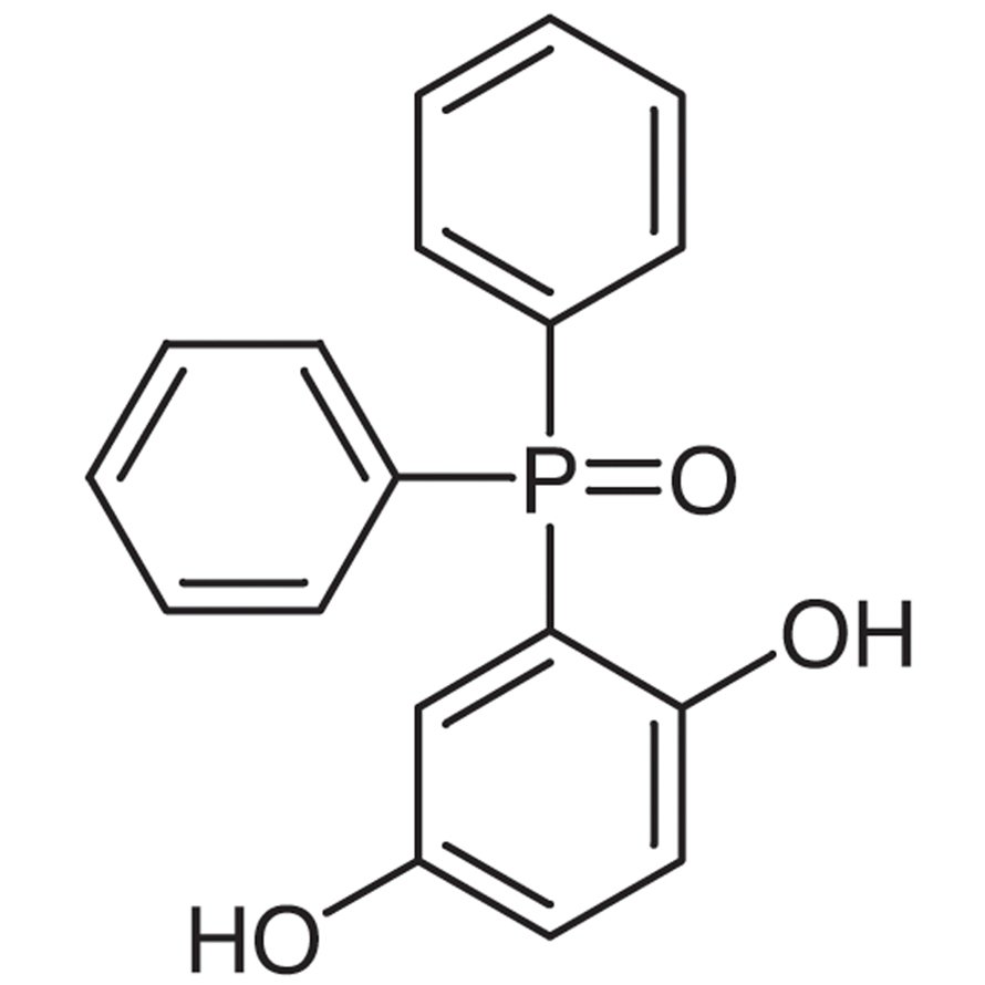 2,5-Dihydroxyphenyl(diphenyl)phosphine Oxide >97.0%(GC) - CAS 13291-46-8