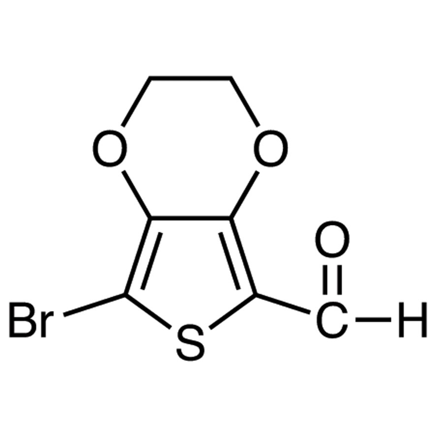 7-Bromo-2,3-dihydrothieno[3,4-b][1,4]dioxine-5-carboxaldehyde >96.0%(GC) - CAS 852054-42-3