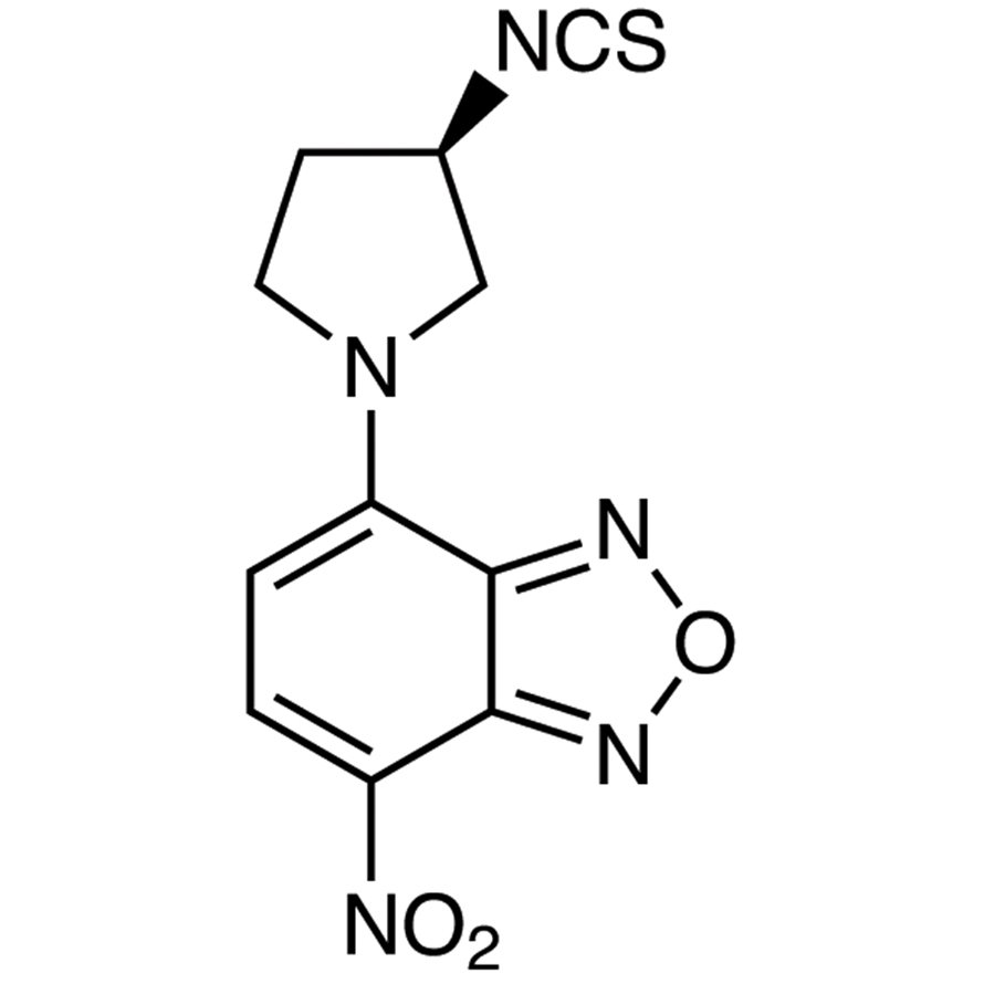 (R)-(-)-NBD-Py-NCS [=(R)-(-)-4-(3-Isothiocyanatopyrrolidin-1-yl)-7-nitro-2,1,3-benzoxadiazole] [HPLC Labeling Reagent for e.e. Determination] >98.0%(HPLC) - CAS 163927-29-5